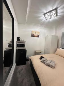 Η κουζίνα ή μικρή κουζίνα στο London Borough 5 min walk