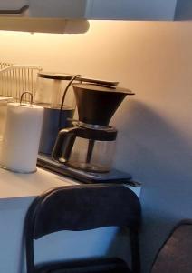 Khu vực ghế ngồi tại Nice 1 bedroom apartment in Oslo Sentrum