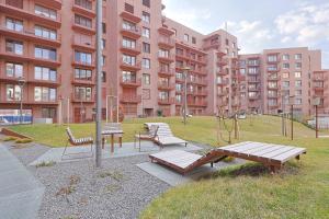 Κήπος έξω από το Fresh & Modern ZWIRN Oasis - Free Parking