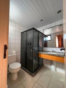 Phòng tắm tại Aquaville Resort Piscinas Praia 2