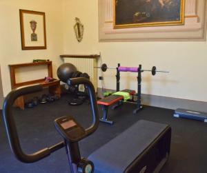 The fitness centre and/or fitness facilities at Villa Il Sasso - Dimora d'Epoca