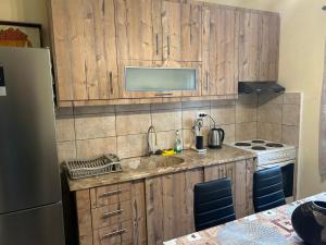 A kitchen or kitchenette at ''Mary's House'' Entire residence Olympiada Halkidiki Near to Sea 200m !