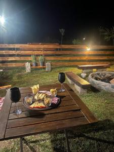 Jídlo v chaty nebo okolí