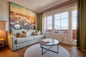 Posezení v ubytování Landhotel Schermer
