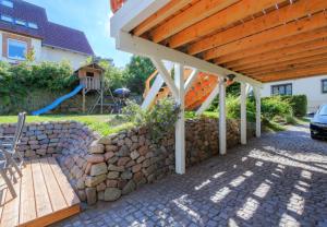 Ein Garten an der Unterkunft Ferienwohnung Kieferngrund