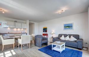 Χώρος καθιστικού στο Residenz am Balmer See - BS 02 mit Wellnessbereich