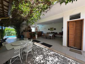 Patio nebo venkovní prostory v ubytování Bapizu Suítes - Ubatuba