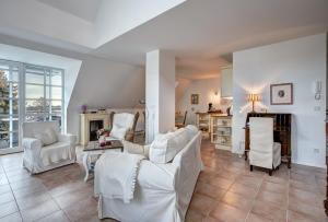 Χώρος καθιστικού στο Residenz am Balmer See - BS 26 mit Wellnessbereich +18 φωτογραφίες