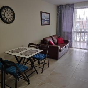 Posezení v ubytování Kalia Apartment Sunny Beach 2-Zimmer+Balkon TOP