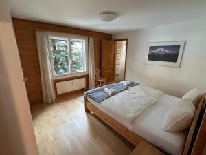 Apartment Hübeli - Streit by Interhome客房内的一张或多张床位