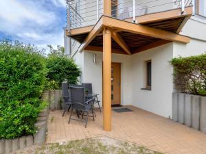 Un balcon sau o terasă la FeWo Tusculum