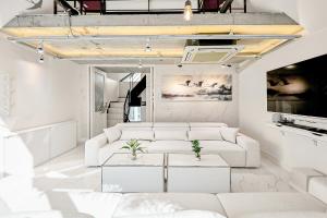 Posezení v ubytování Fb Tailored Service Home Near Hongik Univ Station