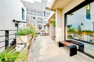 Balkón nebo terasa v ubytování Fb Tailored Service Home Near Hongik Univ Station