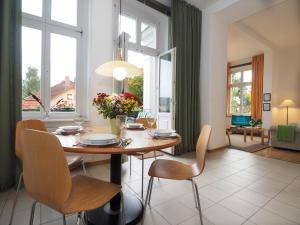 Χώρος καθιστικού στο Villa Bismarckshöhe Wohnung Gertrud
