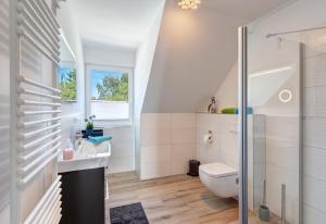 Koupelna v ubytování Haus Sternstunden