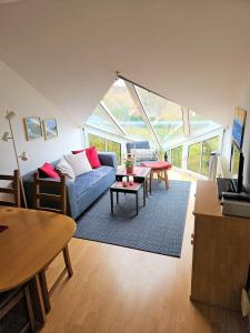 Posezení v ubytování Ferienwohnung Riedel "Grüntal 25 - C 7"