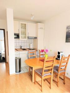 Kuchyň nebo kuchyňský kout v ubytování Ferienwohnung Riedel "Grüntal 25 - C 7" + 10 fotografií
