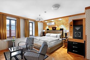 Voodi või voodid majutusasutuse Authentic Apartment hotel toas