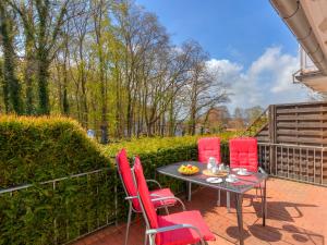 Ein Garten an der Unterkunft Hansehus Ferienwohnung Nr 3
