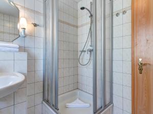 Ein Badezimmer in der Unterkunft Hansehus Ferienwohnung Nr 3