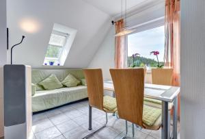 Posezení v ubytování Ferienwohnung Jannek