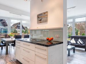 Η κουζίνα ή μικρή κουζίνα στο Ferienhaus Karl