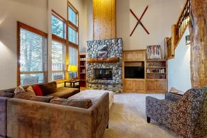 Χώρος καθιστικού στο 18 Aquila Lodge