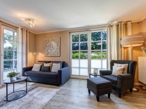 Posezení v ubytování Residenz am Balmer See - BS 06 mit Wellnessbereich