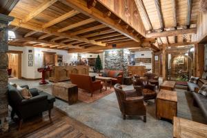 Χώρος καθιστικού στο Hotel Breithorn