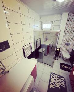 A kitchen or kitchenette at ÇAKIR BUTİK OTEL