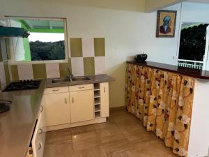Η κουζίνα ή μικρή κουζίνα στο Appartement convivial à Bouillante de 66 m²