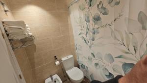 Koupelna v ubytování Fabuloso Apartamento