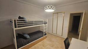 Postel nebo postele na pokoji v ubytování Fabuloso Apartamento