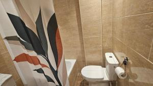 Koupelna v ubytování Fabuloso Apartamento