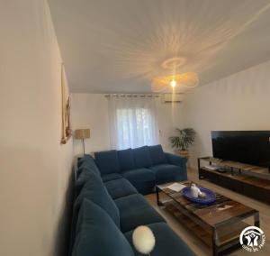 Χώρος καθιστικού στο Villa l'ESTIMADA