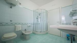 Koupelna v ubytování B&B Belvedere