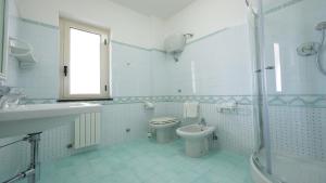 Koupelna v ubytování B&B Belvedere