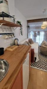 Køkken eller tekøkken på Victoria 13