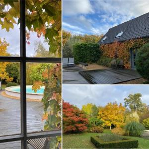 Zahrada ubytování Ideal Villa in Burdinne with private pool