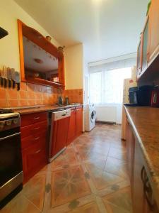 Kuchyň nebo kuchyňský kout v ubytování House of Relax
