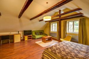 O zonă de relaxare la Hotel Edward Kelly