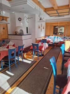 Posezení v ubytování Landhaus Paradies Samnaun Spiss