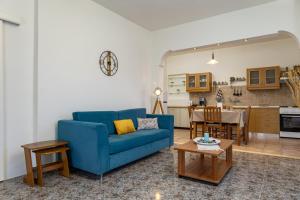 A seating area at Vasiliki house