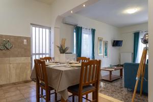 A television and/or entertainment centre at Vasiliki house