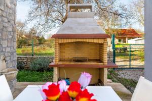 Zahrada ubytování Villa Bajadera
