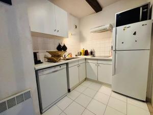 Kuchyňa alebo kuchynka v ubytovaní Superbe duplex en résidence