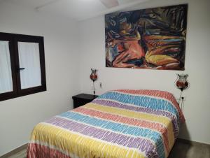 Posteľ alebo postele v izbe v ubytovaní Alquiler Casita en Facinas