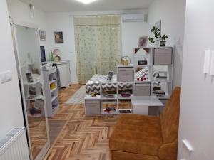 Posezení v ubytování Studio D