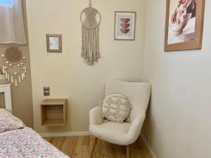 Posteľ alebo postele v izbe v ubytovaní BellaVista 2 Apartman