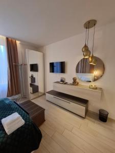 Posezení v ubytování Suite House 5 Terre